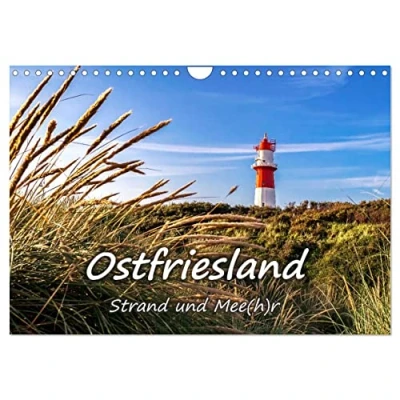 Abbildung von OSTFRIESLAND Strand und Mee (Wandkalender 2025 DIN A4 quer), CALVENDO Monatskalender