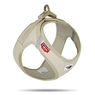 Abbildung von Curli Hunde Geschirr Clasp Vest Cord tan