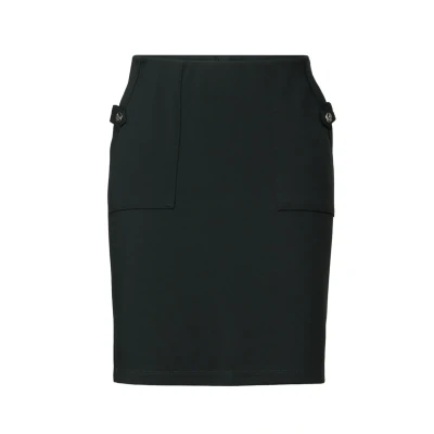 Abbildung von STREET ONE Damen A361761 Rock in Unifarbe, Pine Grove Green, 36W