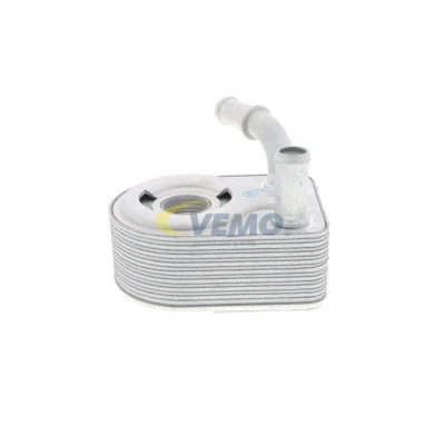 Abbildung von VEMO V25 60 0027 Ölkühler mit Dichtung Original Qualität FORD: FIESTA Mk6 Limousine, S Max Mk1, 6, VOLVO: S80 II, V70 3, S60 II