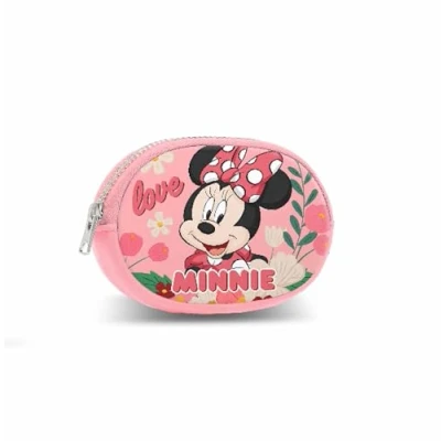 Abbildung von Disney Minnie Maus Garden Pill Portemonnaie, Rosa, 12 x 8,5 cm