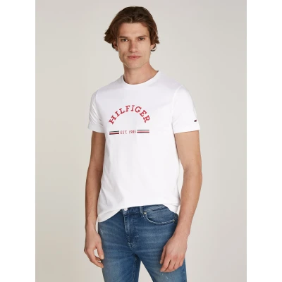 Abbildung von Tommy Hilfiger ARCH TEE Tshirt print, Herren, Größe: 3XL, White