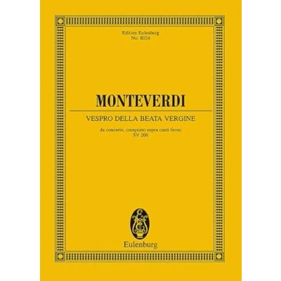 Abbildung von Claudio Monteverdi: Vespro della Beata Vergine