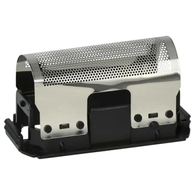 Abbildung von vhbw Scherfolie kompatibel mit Braun Synchron 5211, 5212, 5213, 5235, 5265 Elektrorasierer + Rahmen, schwarz/silber