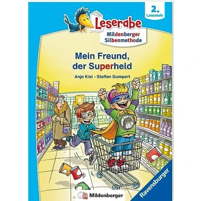 Abbildung von Mein Freund, der Superheld lesen lernen mit dem Leserabe Erstlesebuch Kinderbuch ab 6 Jahren Silbengeschichten zum Lesenlernen (Leserabe 2. ... Mildenberger Silbenmethode)