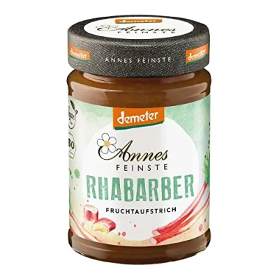 Abbildung von ANNES FEINSTE Fruchtaufstrich, Rhabarber DEMETER, 200g (1 x 200g)