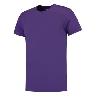 Abbildung von Tricorp 101004 Casual Fitted T Shirt, 100% Gekämmte Baumwolle, 160g/m², Violett, Größe 3XL