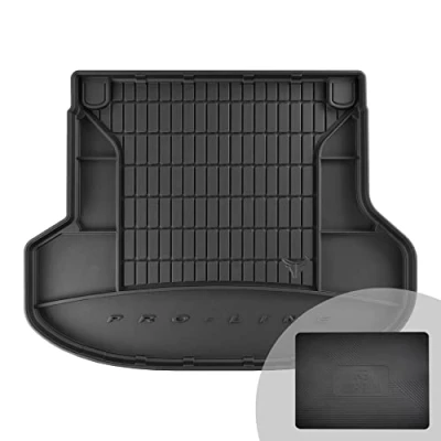 Abbildung von FROGUM ProLine 3D Gummimatte Exklusive Auto Kofferraummatte Kofferraumwanne für Kia Proceed III ab 2018 Bequemer Organiser Die höchsten Kanten