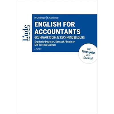 Abbildung von English for Accountants: Grundwortschatz Rechnungslegung Englisch/Deutsch, Deutsch/Englisch Mit Textbausteinen