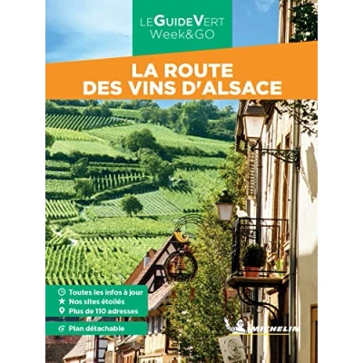 Abbildung von La route des vins d&#039;Alsace (Le Guide Vert)
