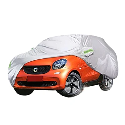 Abbildung von Autoabdeckung Wasserdicht Auto Abdeckung Car Cover FüR Smart Fortwo 451 453 Vollgarage Outdoor Indoor Regen Staub Sonnen Uv Schutz Sonnenschutz Sommer Winter