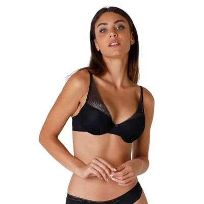 Abbildung von Lovable BH Bügel mit Gepolsterte Körbchen Sensual Touch Exclusive Damen , Schwarz 90D