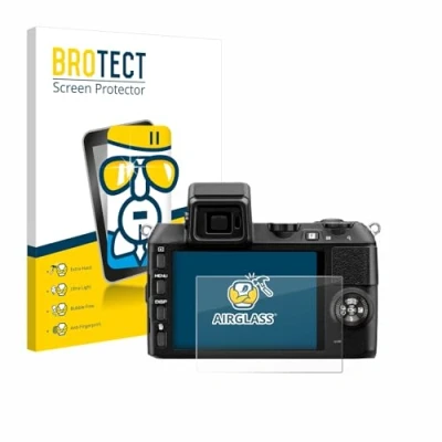 Abbildung von BROTECT Schutzglas für Nikon 1 V2 Schutzfolie Panzer Folie Glas [Extrem Kratzfest 9H, Anti Fingerprint, Ultra Transparent]