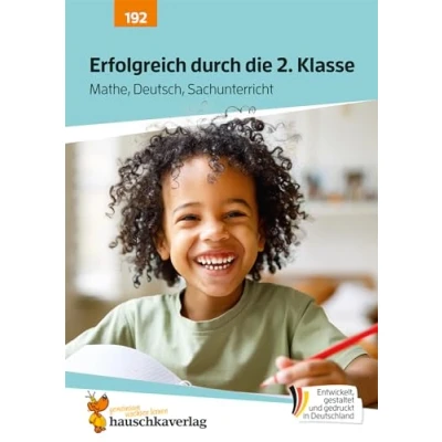 Abbildung von Erfolgreich durch die 2. Klasse Mathe, Deutsch, Sachunterricht: Übungsheft komplett Lesen, Rechtschreiben, Grammatik, Rechnen, ... für das gesamte Schuljahr, Band 192)