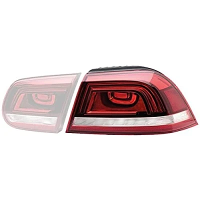 Abbildung von HELLA 2SD 010 697 111 Rückleuchte links äusserer Teil LED 12 klar/rot mit Lampenträger VOLKSWAGEN: Eos
