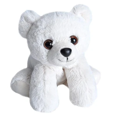 Abbildung von Wild Republic 16246 Hug&#039;ems Plüschtier, Kuscheltier, Eisbär 18cm