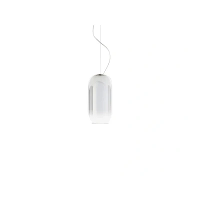 Abbildung von Artemide Gople Mini Hängeleuchte silber/silber