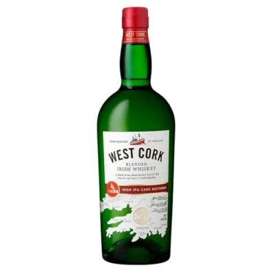 Abbildung von West Cork Irish IPA Cask Finish Blended Whiskey 1x0.7L Aus der vielleicht erfolgreichsten irischen Brennerei Dreifach destilliert Bitter süß