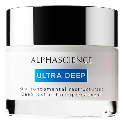 Abbildung von ALPHASCIENCE ULTRA DEEP Tiefenwirksame restrukturierende Creme Hilft, das Erscheinungsbild von Linien und Falten zu reduzieren Ohne Konservierungsstoffe 50 ml