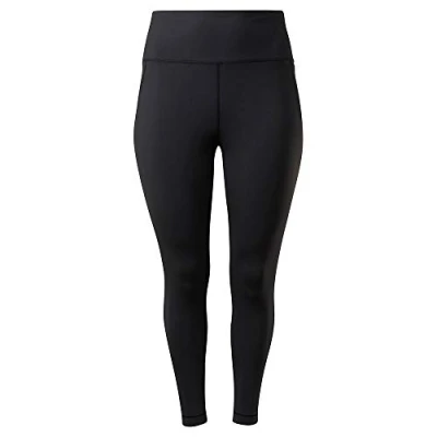 Abbildung von Reebok Damen Pant Ts Lux Highrise Tight In, Black, GM5051, Gr. 2X/S