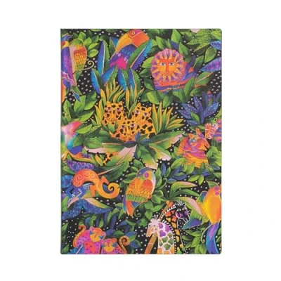 Abbildung von Softcover Notizbuch Jungle Song Midi Liniert (Whimsical Creations)