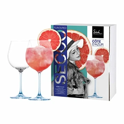Abbildung von Eisch Cocktailglas &quot;SECCO FLAVOURED&quot;, (Set, 2 tlg., Gläser im Geschenkkarton), Côte d`Azur, Handarbeit, 735 ml, 2tlg., Made in Germany