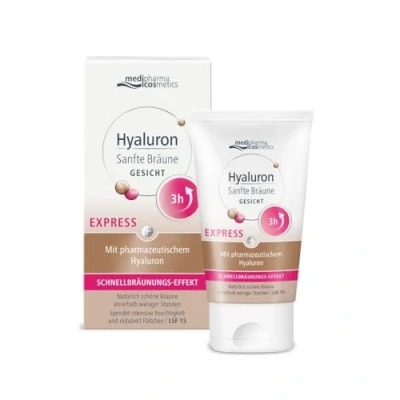 Abbildung von medipharma cosmetics Hyaluron Sanfte Bräune Express Gesicht 30 ml