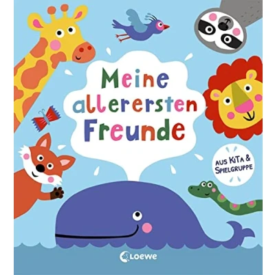 Abbildung von Meine allerersten Freunde: Erinnerungsbuch für Kinder aus KiTA &amp; Spielgruppe Eintragbuch (Eintragbücher)