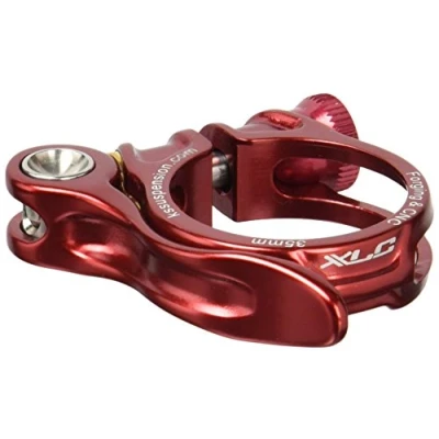Abbildung von XLC Unisex Erwachsene Sattelstützklemmring Sattelstütz Klemmring PC L04, Rot, One Size