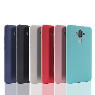 Abbildung von CoverKingz Handyhülle für Huawei Mate 10 Pro Silikon Handy Hülle Soft Case Weiche Smartphone Schutzhülle Slim Cover Matt Grün