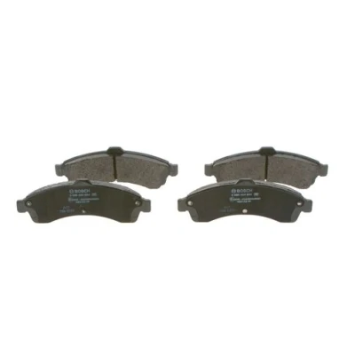 Abbildung von BOSCH 0 986 494 854 Bremsbelagsatz Low Metallic mit akustischer Verschleißwarnung Anti Quietsch Blech CHEVROLET: Trailblazer