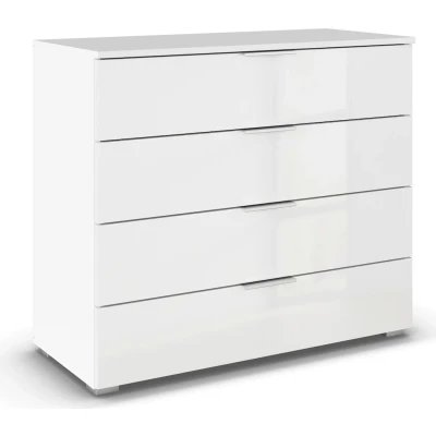 Abbildung von rauch Kommode &quot;Sideboard Kommodenschrank Schubladenkommode AGORDO&quot;, Breite 93 cm mit 4 Schubkästen inkl. 6er Set Filzboxen