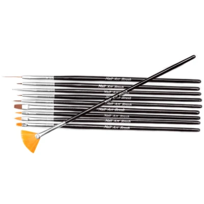 Abbildung von NEONAIL Set of 10 synthetic brushes
