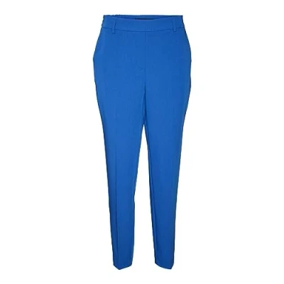 Abbildung von VERO MODA Damen VMZELDAMAYA MR Tapered Pant Hose, Beaucoup Blue, 34/34