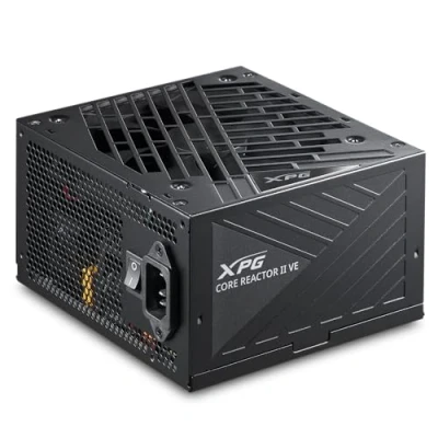 Abbildung von XPG Core Reactor II VE 650 W, Schwarz, 80 Plus Gold PSU, FDB 120 mm Lüfter, 140 x 150 86 mm, ATX 3.1 / EPS v2.92 (COREREACTORIIVE650G BKCEU)