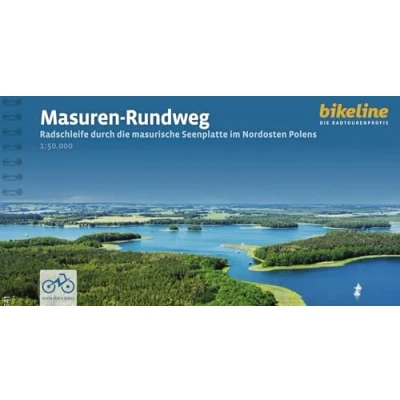 Abbildung von Masuren Rundweg: Radschleife durch die masurische Seenplatte im Nordosten Polens, 300 km, 50.000, GPS Tracks, LiveUpdate (Bikeline Radtourenbücher)
