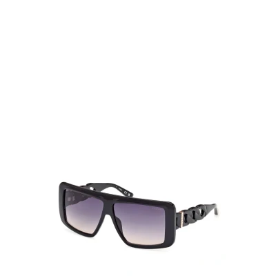 Abbildung von Guess IN Iniettato Sonnenbrille, Damen, Größe: One Size, Nero lucido grigio fumo sfumato