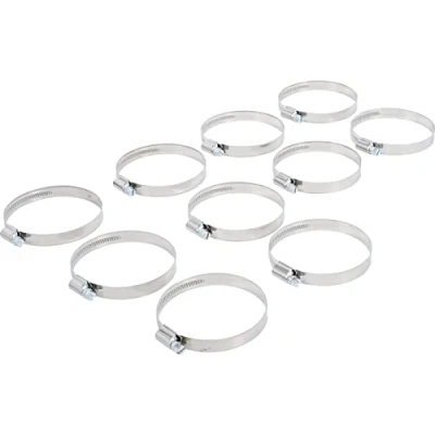 Abbildung von BGS 8095 60x80 Schlauchklemmen rostfrei 60 x 80 mm 10 tlg.