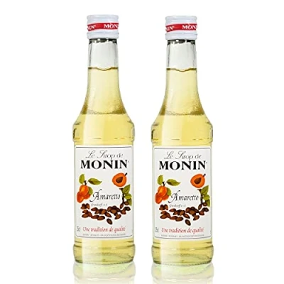 Abbildung von 2x Monin Amaretto Sirup, 250 ml Flasche