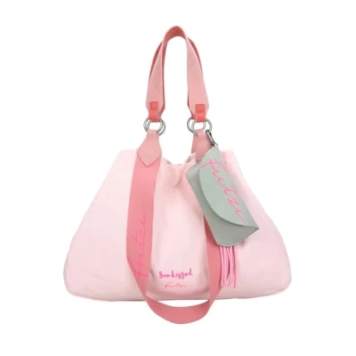 Abbildung von Fritzi aus Preußen Henkeltasche &quot;Izzy Medium Limited Washed Denim&quot;, mit abnehmbarem Brillenetui