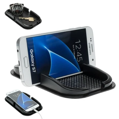 Abbildung von Mobilefox Anti Rutsch Matte Haft Gel Slip Pad Auto KFZ Handy Smartphone Navi Halterung