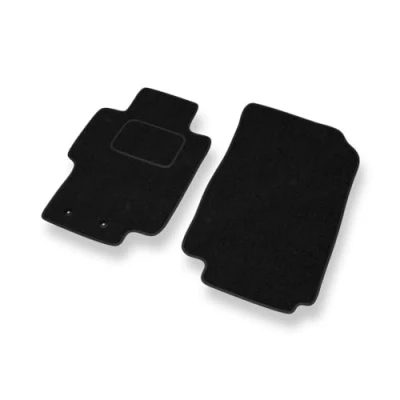 Abbildung von Mossa Fußmatten Auto kompatibel mit Honda Accord VII (2003 2007) schwarz Automatten Autoteppiche 2