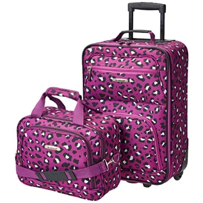Abbildung von Rockland Bagage De Cabine Abs Extensible Melbourne 20 PO Koffer Set, 38 Liter, Silber