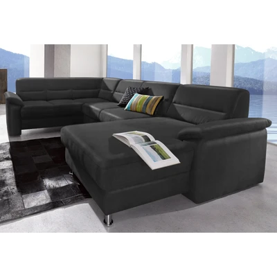 Abbildung von sit&amp;more Wohnlandschaft &quot;Top Ascara U Form&quot;, inklusive Boxspring/Federkern Polsterung, wahlweise mit Bettfunktion