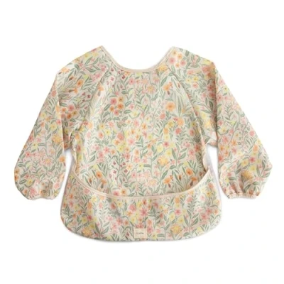Abbildung von mushie Ärmellätzchen Baby Langarm Wasserdichtes Lätzchen mit Ärmeln für Kleinkinder Verstellbare Passform 6 24 Monate Farbe: Pastel Blooms