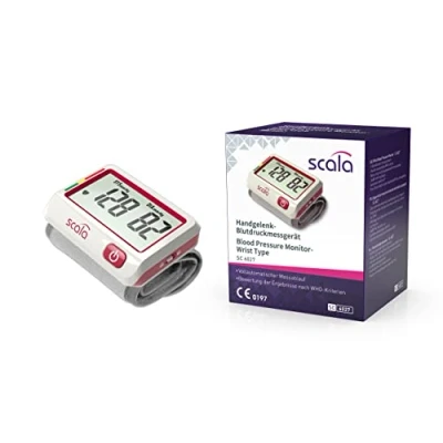 Abbildung von scala SC 6027 A Handgelenk Blutdruckmessgerät mit großer LCD Anzeige