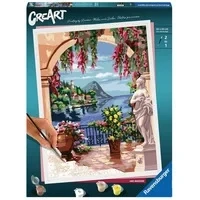 Abbildung von Ravensburger Malen nach Zahlen CreArt, Lago Maggiore, für Erwachsene, Made in Europe