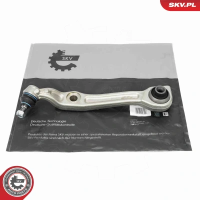 Abbildung von ESEN SKV 69SKV289 Querlenker mit Gummilager, Kugelgelenken, ohne Lager Vorderachse unten, links Stahl 17,2mm