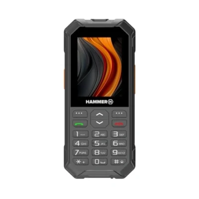 Abbildung von Tastentelefon Hammer 6 LTE, großer Akku 2500mah bis zu 7 Tage Standby, Taschenlampe und SOS Taste, Volte Technologie, beleuchtete Tasten, IP68 1,5 Meter Droptest, 2,4 Zoll Bildschirm, ohne Vertrag