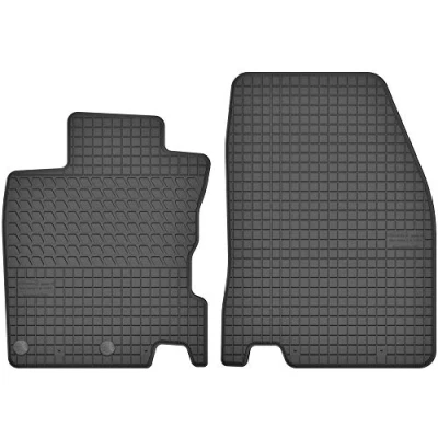 Abbildung von Fußmatten vorne 2er Set für Nissan Qashqai 2 2013 2020 J11 Gummi Gumimatten